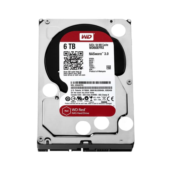 Western Digital Red 6TB NAS SATA Red 6TB NAS SATA Western Digital 785300126118 Photo no. 1