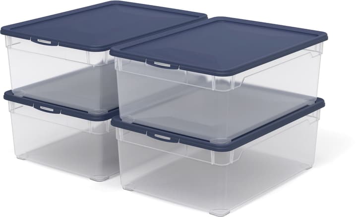 Image of Rotho Clear 10L, 4er Set Aufbewahrungsbox