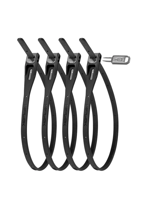 Image of Hiplok Z LOK 4 Pack Veloschloss schwarz bei Migros SportXX