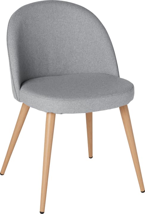 CONTI Sedia CONTI Sedia 402355900081 Dimensioni L: 50.0 cm x P: 56.0 cm x A: 77.0 cm Colore Grigio chiaro N. figura 1