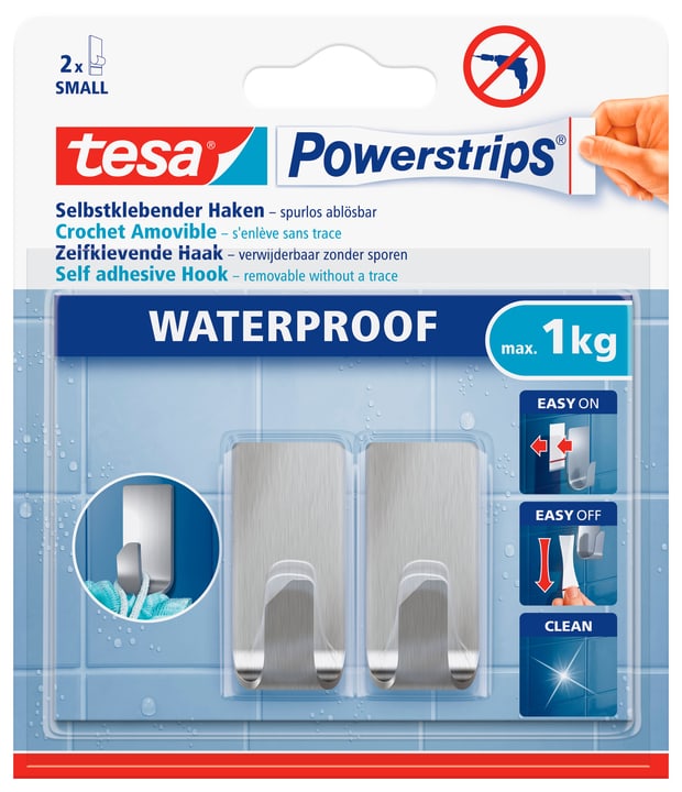 Image of Tesa Waterproof Haken small Zoom Klebehaken bei Do it + Garden von Migros