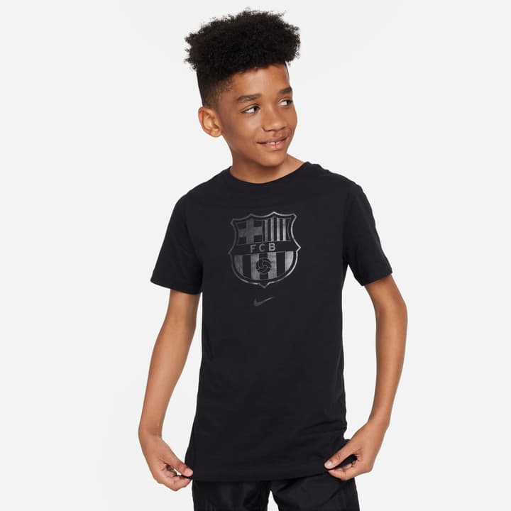 Image of Nike FC Barcelona Crest Fussballtrikot schwarz