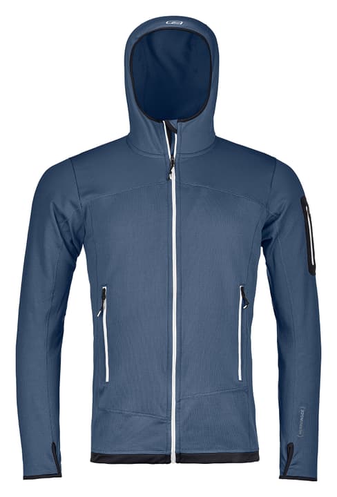Ortovox Light Hood Veste en polaire pour homme Light Hood Veste en polaire pour homme Ortovox 465711600343 Couleur bleu marine Taille S Photo no. 1