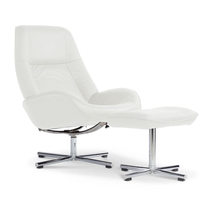 BRIGHTON Fauteuil et pouf BRIGHTON Fauteuil et pouf 360004047544 Dimensions L: 72.0 cm x P: 84.0 cm x H: 102.0 cm Couleur Blanc Photo no. 1