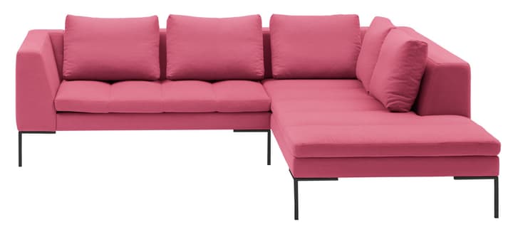 BADER Ecksofa BADER Ecksofa 405686450438 Grösse B: 255.0 cm x T: 230.0 cm x H: 80.0 cm Farbe Rosa Bild Nr. 1