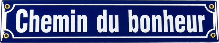 Image of Emailschild Chemin du bonheur bei Do it + Garden von Migros