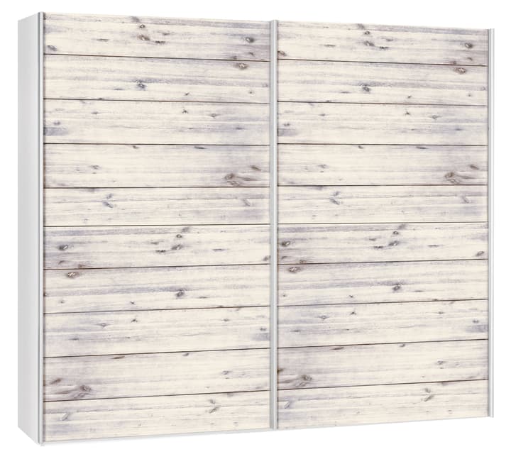CORELLE Armoire CORELLE Armoire 404443100000 Dimensions L: 252.0 cm x P: 67.0 cm x H: 220.0 cm Couleur Acacia lasuré blanc Photo no. 1
