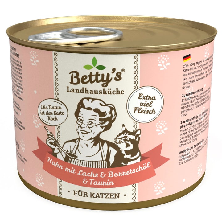 Image of Boswelia Landhausküche Huhn & Lachs, 0.2 kg Nassfutter