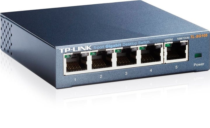 TP-LINK TP-Link TL-SG105 Switch de bureau 5 ports 10/100Switch de bureau 5 ports 10/100 TP-Link TL-SG105 Switch de bureau 5 ports 10/100Switch de bureau 5 ports 10/100 TP-LINK 785300124289 Photo no. 1