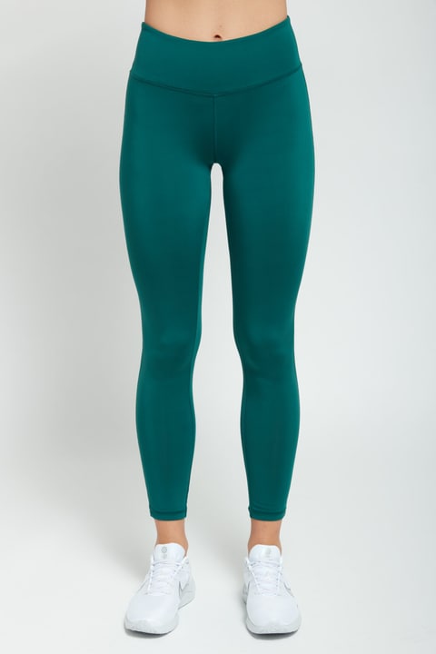 Image of Perform W Tights Fitnessleggings dunkelgrün