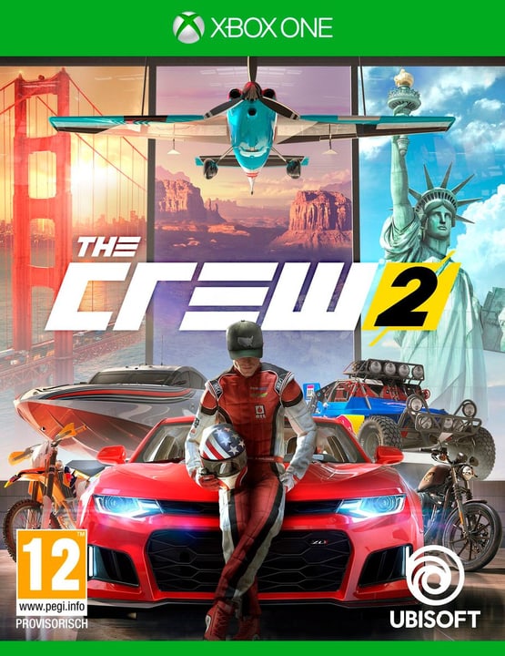 Xbox One -The Crew 2 Box Xbox One -The Crew 2 Box 785300128782 Photo no. 1