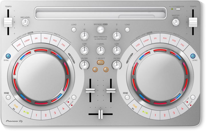 Pioneer DJ DDJ-WEGO4-W - Weiss DJ Controller DDJ-WEGO4-W - Weiss DJ Controller Pioneer DJ 785300134784 Bild Nr. 1