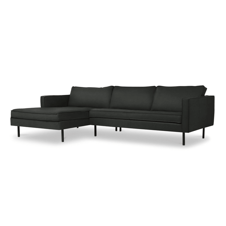 TEXADA Salon d'angle Rec/2.5pl TEXADA Salon d'angle Rec/2.5pl 360148700000 Dimensions L: 256.0 cm x P: 162.0 cm x H: 61.0 cm Couleur Noir Photo no. 1