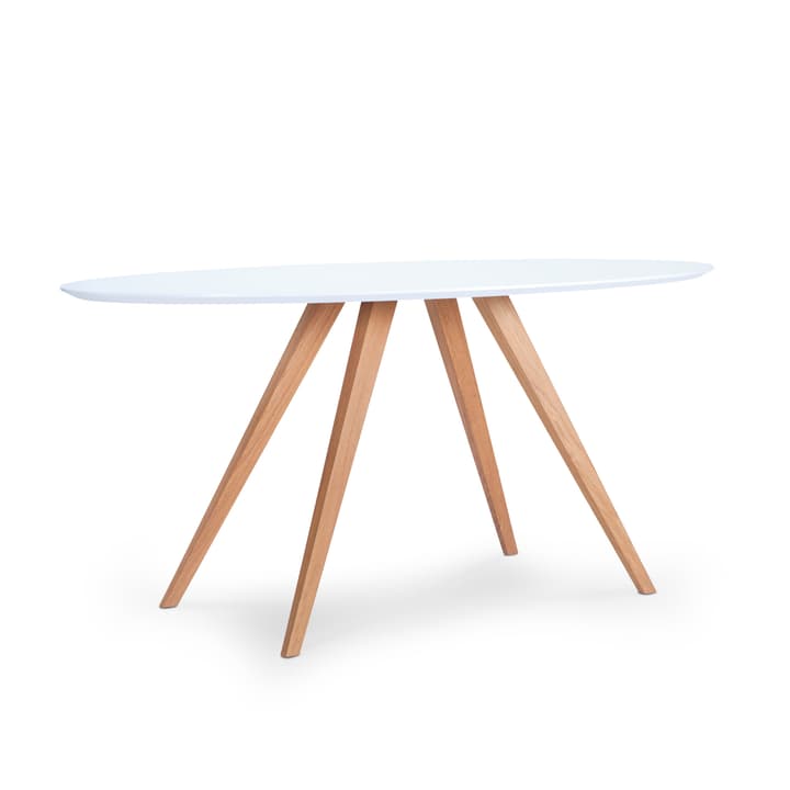 LORETTA table ovale LORETTA table ovale 366181600000 Dimensions L: 200.0 cm x P: 100.0 cm x H: 74.0 cm Couleur Blanc Photo no. 1