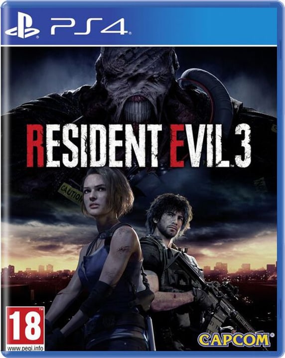 PS4 - Resident Evil 3 Box PS4 - Resident Evil 3 Box 785300150592 Photo no. 1
