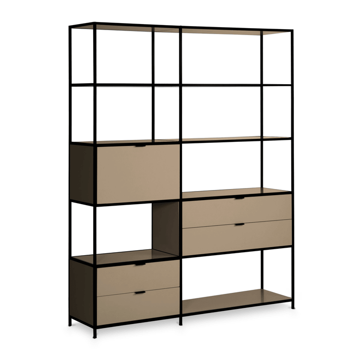 Edition Interio SEVEN Regal SEVEN Regal Edition Interio 360976100000 Grösse B: 155.0 cm x T: 38.0 cm x H: 189.0 cm Farbe Braun Bild Nr. 1