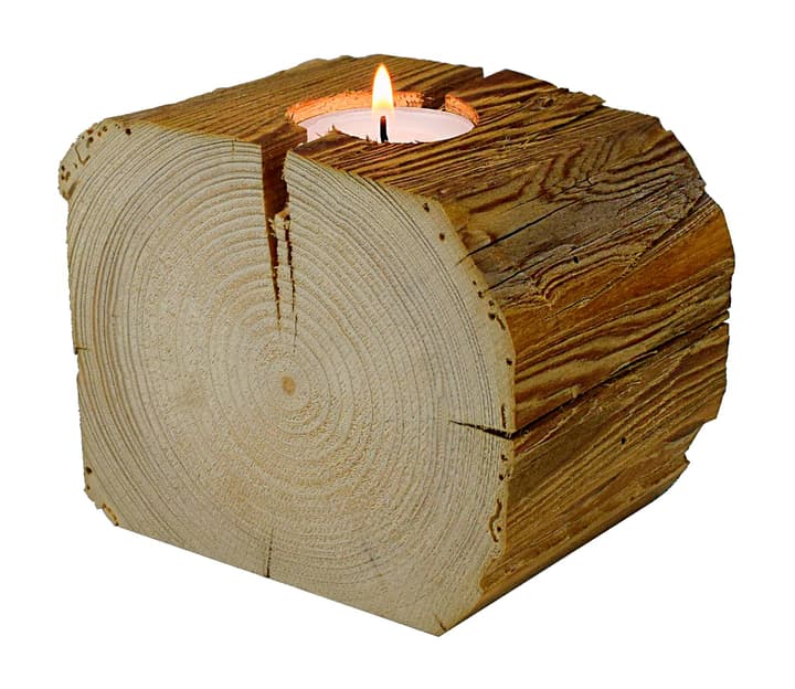 Image of DIY-Wood 1 Teelicht 100-140 x 80 mm Altholz