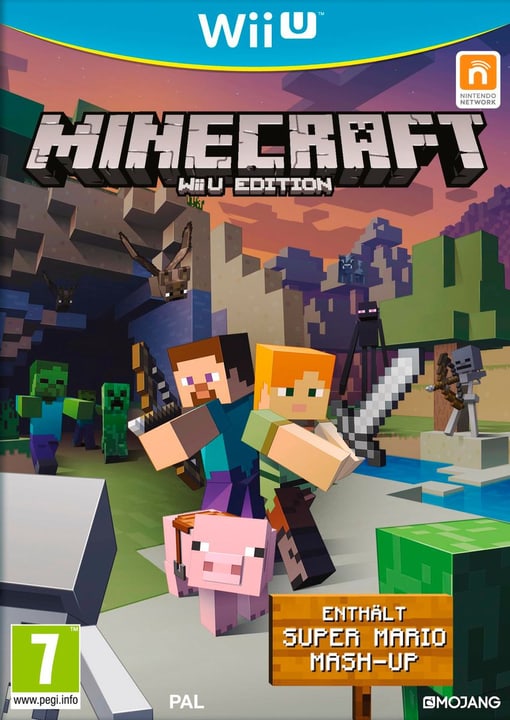 Wii U - Minecraft Edition inkl. Super Mario Mash-Up Box Wii U - Minecraft Edition inkl. Super Mario Mash-Up Box 785300121171 Bild Nr. 1
