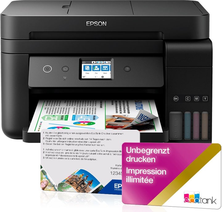 Epson EcoTank ET-4750 Unlimited Imprimante multifonction EcoTank ET-4750 Unlimited Imprimante multifonction Epson 785300149657 Photo no. 1