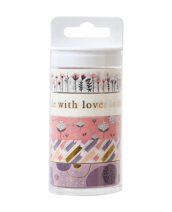 Washi Tape Set 3, 5 Stk.: Ensemble de rubans adhésifs décoratifs Washi 3, 5 pièces Bandes