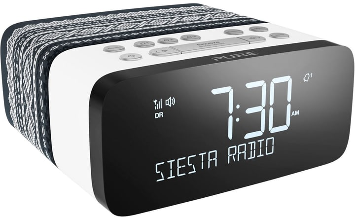 Pure Siesta Rise Marius - Grau Radiowecker Siesta Rise Marius - Grau Radiowecker Pure 785300131853 Bild Nr. 1