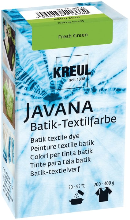 Batik Textilfarbe Fresh Green