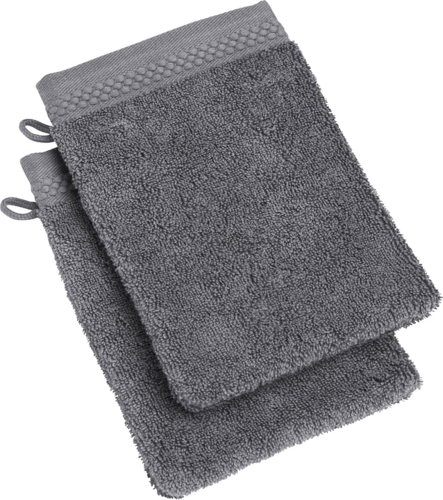 NEVA Lavettes à 2 piéces NEVA Lavettes à 2 piéces 450849720084 Couleur Anthracite Dimensions L: 15.0 cm x H: 21.0 cm Photo no. 1