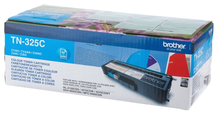 Brother TN-325C HY cyan Tonerkartusche TN-325C HY cyan Tonerkartusche Brother 797543700000 Bild Nr. 1