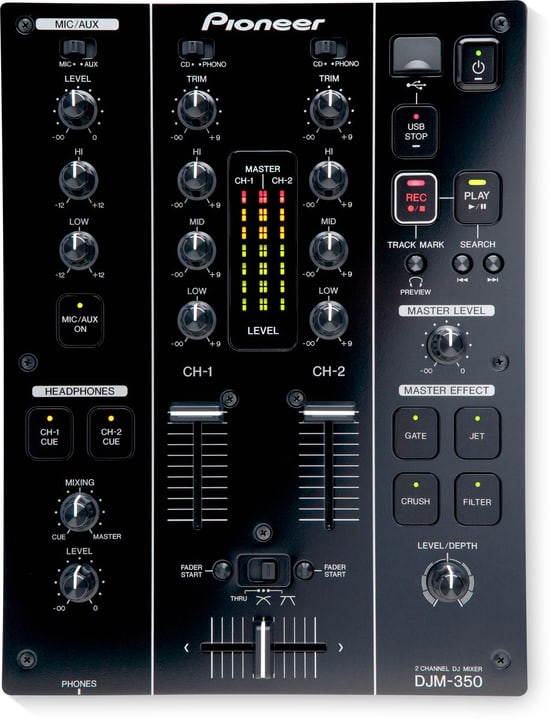 Pioneer DJ DJM-350 DJ Mixer DJM-350 DJ Mixer Pioneer DJ 785300134796 Bild Nr. 1
