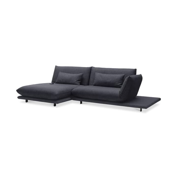 VIGGO Ecksofa VIGGO Ecksofa 360537000000 Grösse B: 293.0 cm x T: 185.0 cm x H: 77.0 cm Farbe Schwarz Bild Nr. 1