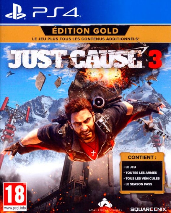 PS4 - Just Cause 3 Gold Edition PS4 - Just Cause 3 Gold Edition 785300122081 Photo no. 1