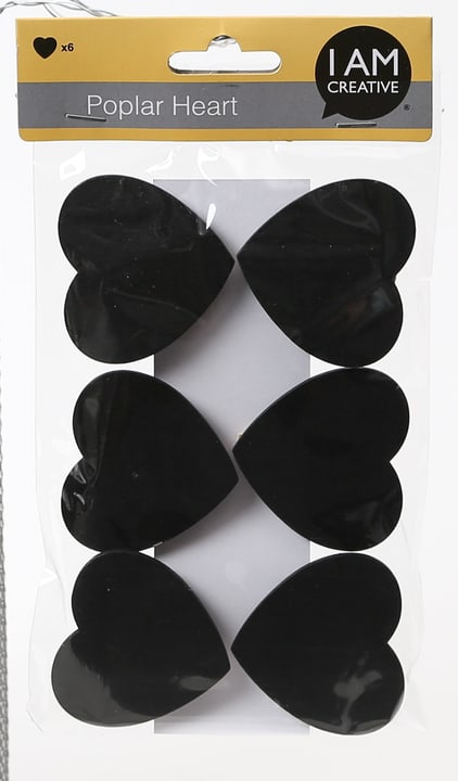 Image of I AM CREATIVE Herzklammern aus Holz bei Do it + Garden von Migros