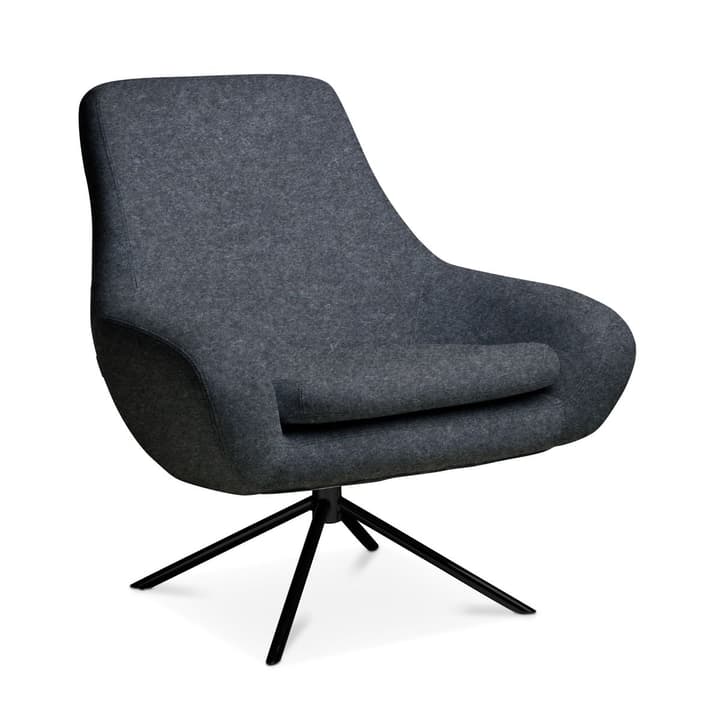 SILAS Sessel SILAS Sessel 360063919507 Grösse B: 84.0 cm x T: 71.0 cm x H: 90.0 cm Farbe Dunkelgrau Bild Nr. 1