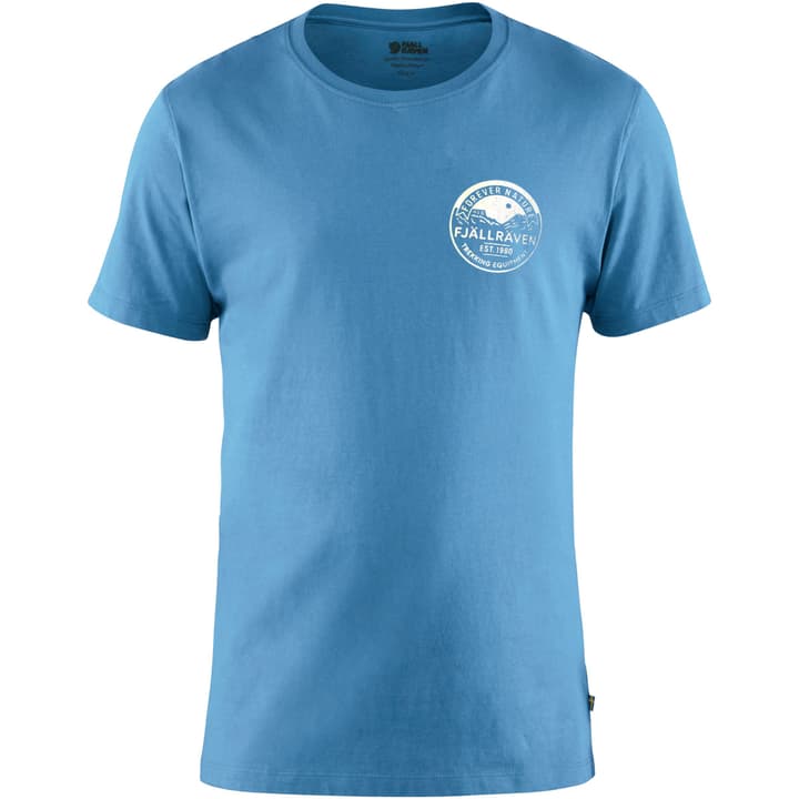 Fjällräven Forever Nature Badge Maglia a maniche corte da uomo Forever Nature Badge Maglia a maniche corte da uomo Fjällräven 465765600340 Colore blu Taglie S N. figura 1