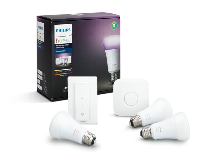 Philips HUE E27 10W 3er Set HUE E27 10W 3er Set Philips 421055900000 N. figura 1