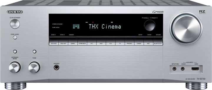 Onkyo TX-RZ730 - Argent AV-Receiver TX-RZ730 - Argent AV-Receiver Onkyo 785300137683 Photo no. 1