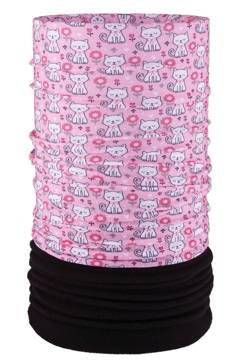 Image of Areco Multifunktionstuch mit Fleece Multifunktionstuch rosa