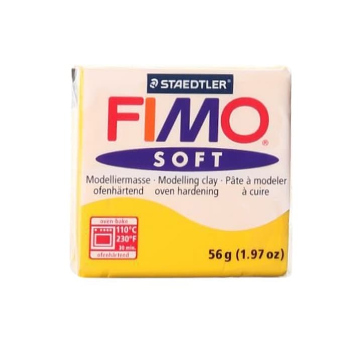 Fimo Soft sole giallo Soft sole giallo Fimo 664502300000 N. figura 1