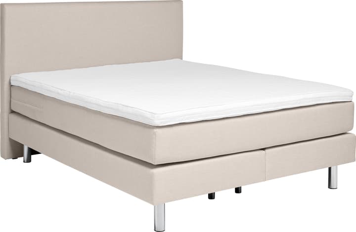 HASENA PRONTO Boxspringbett PRONTO Boxspringbett HASENA 403543300000 Grösse B: 160.0 cm x T: 200.0 cm Farbe Beige Bild Nr. 1