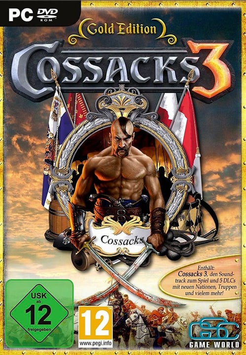 PC - Cossacks 3 - Gold Edition Box PC - Cossacks 3 - Gold Edition Box 785300129707 Photo no. 1