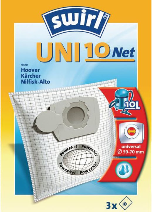 Swirl Sacchetto filtro anti-polvere UNI10 3 pezzi Ai Sacchetto filtro anti-polvere UNI10 3 pezzi Ai Swirl 785300143404 N. figura 1