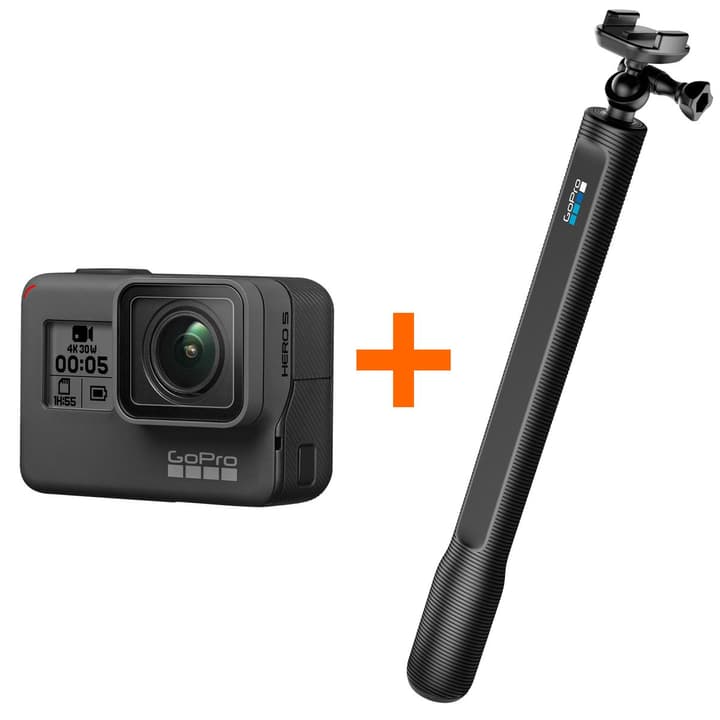GoPro Hero5 Black+ ElGrandeStick Bundle Actioncam Bundle Hero5 Black+ ElGrandeStick Bundle Actioncam Bundle GoPro 793827900000 Photo no. 1