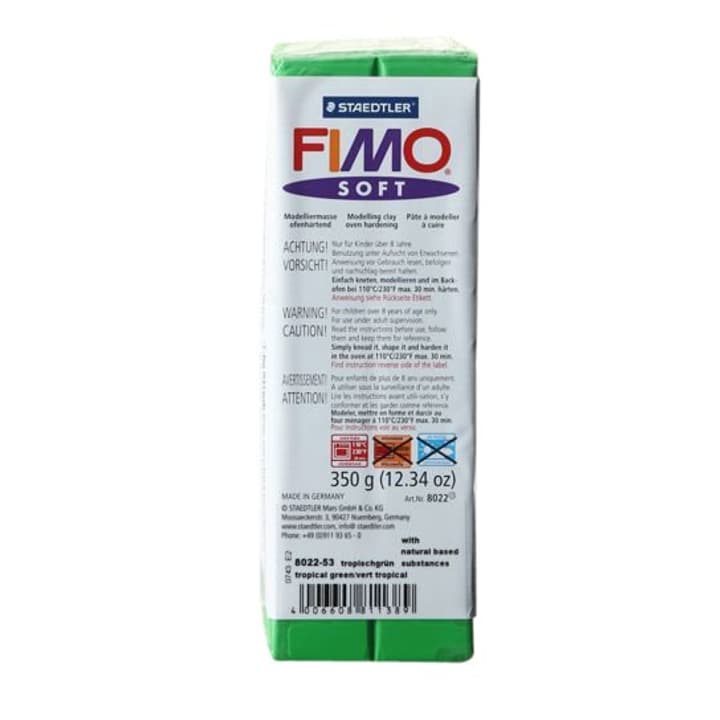 Fimo Soft grossbl.grãœn Soft grossbl.grãœn Fimo 665306100000 Farbe Grün Bild Nr. 1