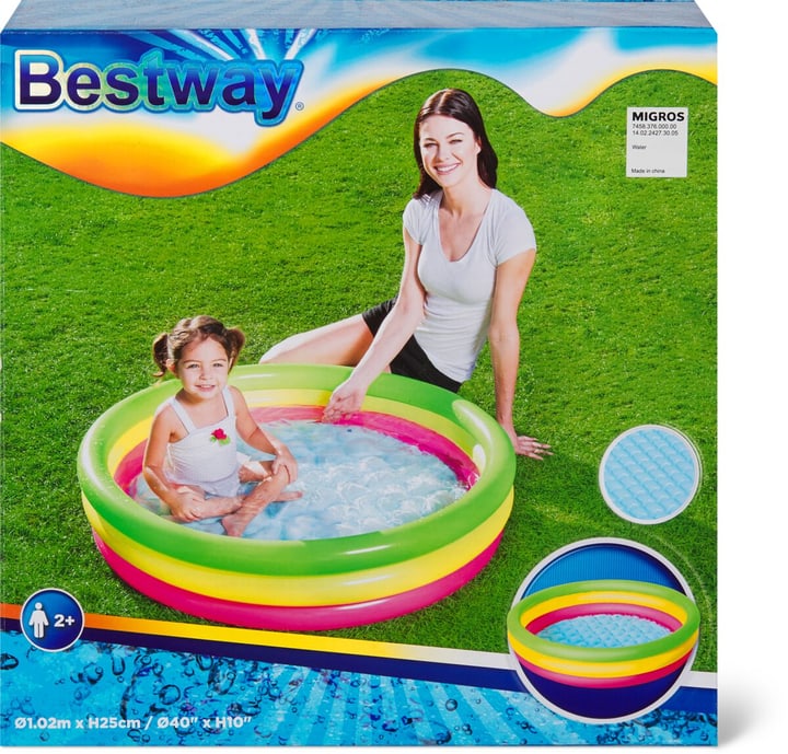 Bestway Planschbecken "Summer Set Pool" 3-Ringe Planschbecken Planschbecken "Summer Set Pool" 3-Ringe Planschbecken Bestway 745837600000 Bild Nr. 1