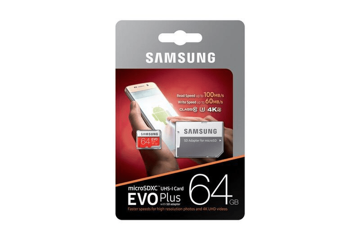 Карта памяти samsung evo plus 64 гб