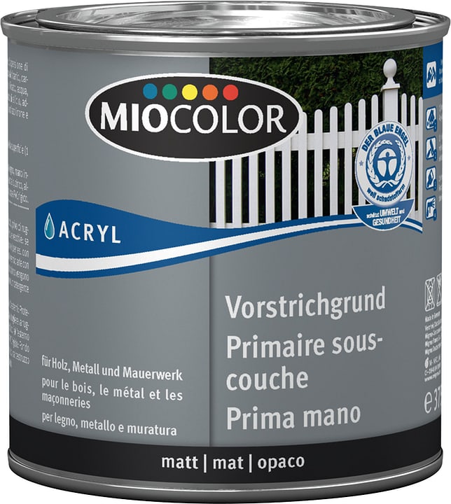 Image of Miocolor Acryl Vorstrichgrund Weiss 375 ml bei Do it + Garden von Migros