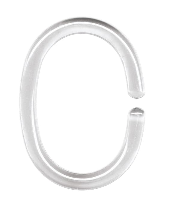 Image of Kleine Wolke Duschvorhang-Ringe glasklar 12er Pack