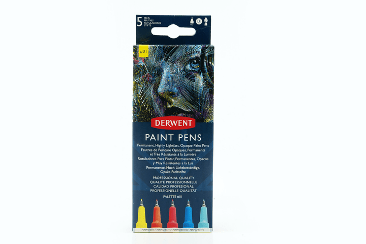 Pebeo 5 Derwent Paint Pen Palette # 1