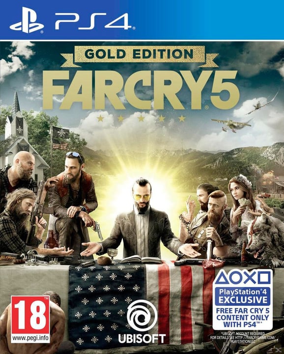 PS4 - Far Cry 5 - Gold Edition Box PS4 - Far Cry 5 - Gold Edition Box 785300129213 N. figura 1