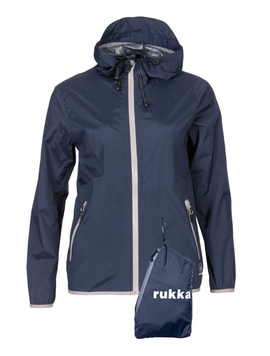 Image of Rukka Shelter Regenjacke dunkelblau